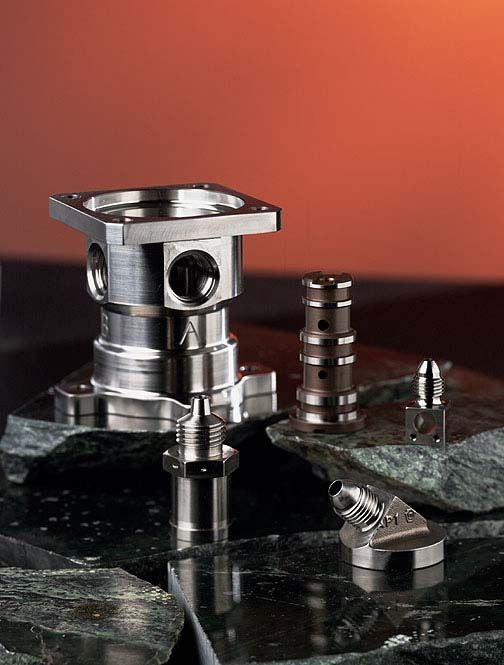 Precision turned assemblies